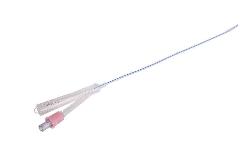 双腔儿童型硅胶导尿管