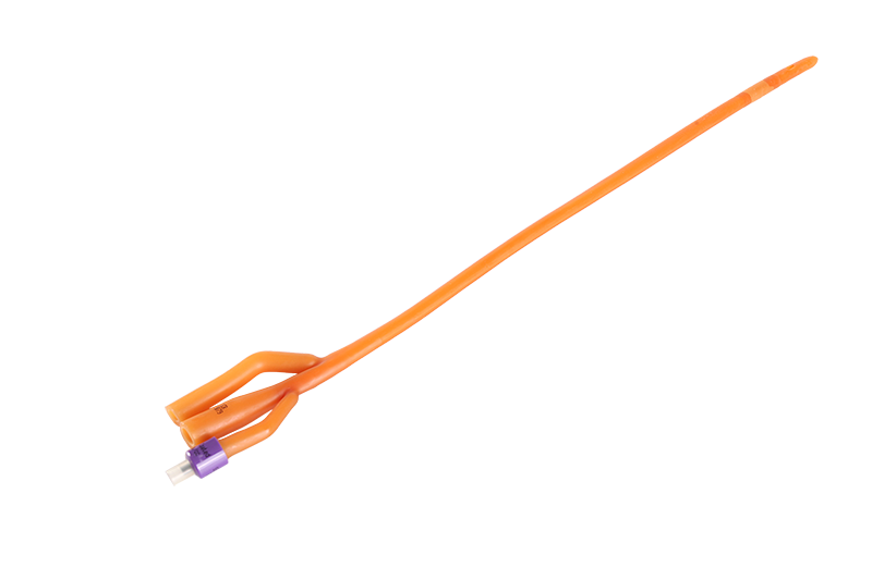 三腔进口导尿管